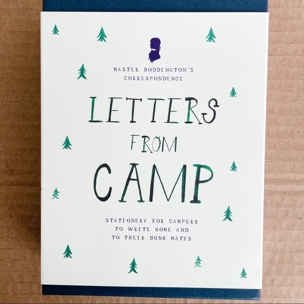 Stationery for campers to write home. Brand new in box - never opened.